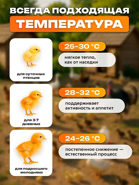 Коврик-обогреватель ТеплоМакс 50х25 см для животных, птиц, рептилий, с терморегулятором